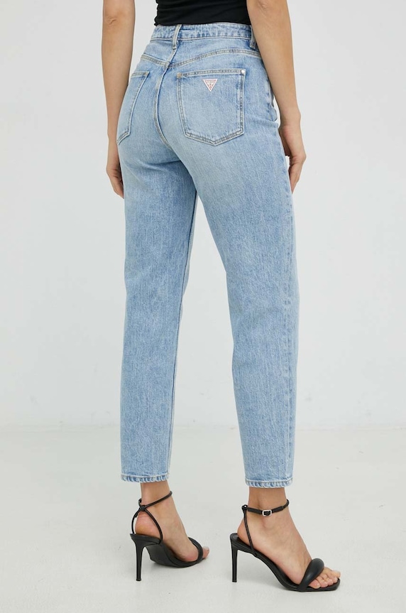 Ρούχα Τζιν παντελόνι Guess W2YA21.D4NH6 μπλε