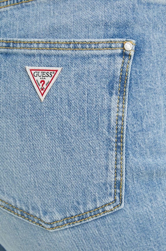 Τζιν παντελόνι Guess μπλε W2YA21.D4NH6