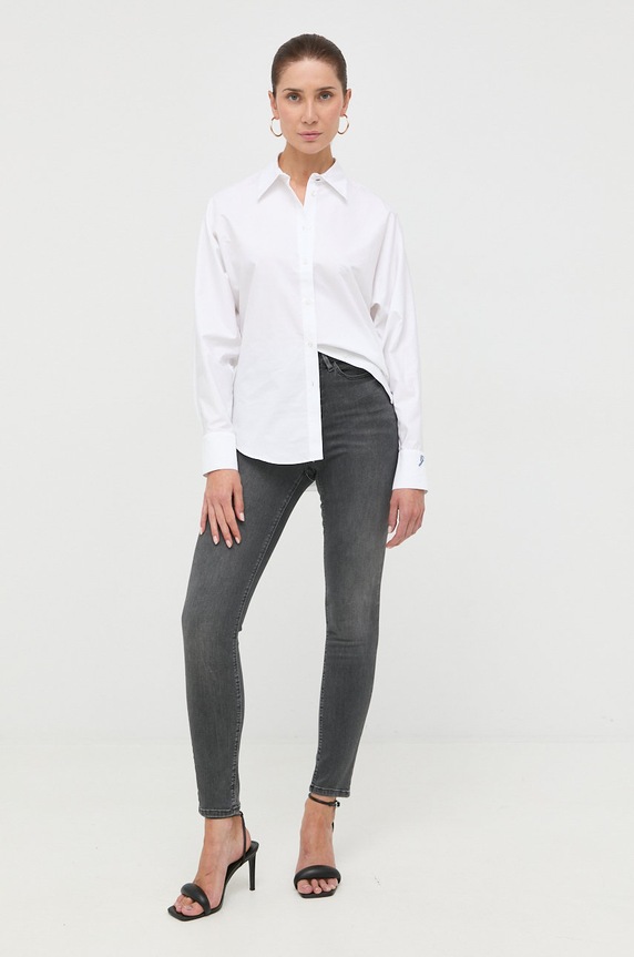 Τζιν παντελόνι Guess γκρί W2YA46.D4PZ2