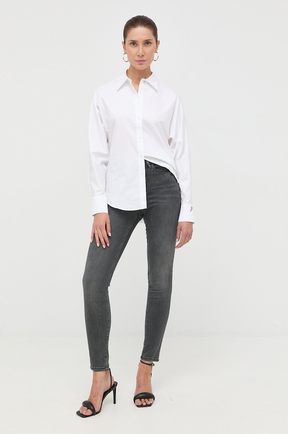 Τζιν παντελόνι Guess γκρί W2YA46.D4PZ2