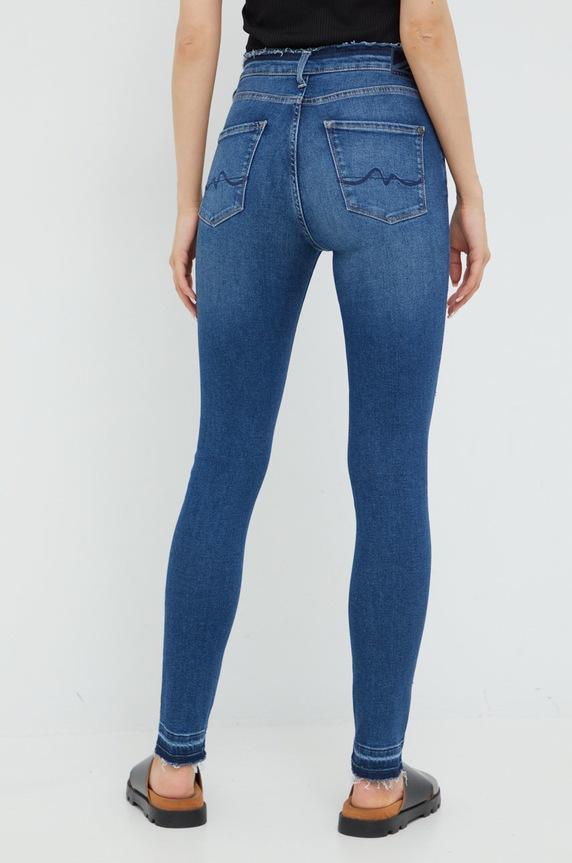 Kavbojke Pepe Jeans mornarsko modra PL204297.000