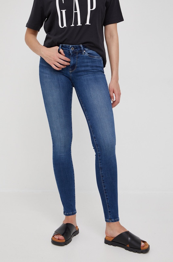 Pepe Jeans jeansy granatowy PL204169DI8.000