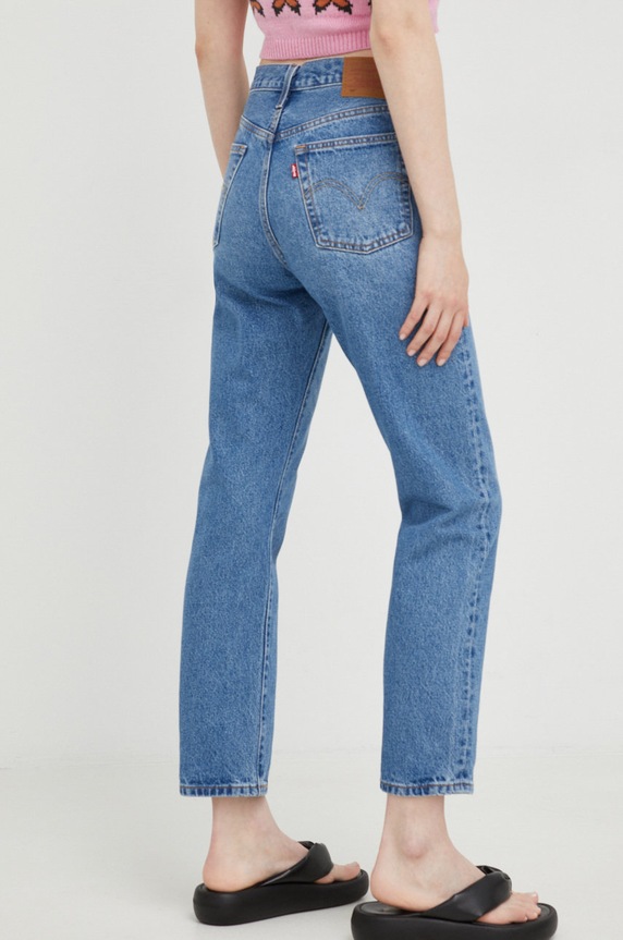 Odjeća Traperice Levi's 501 Crop 36200.0236 plava