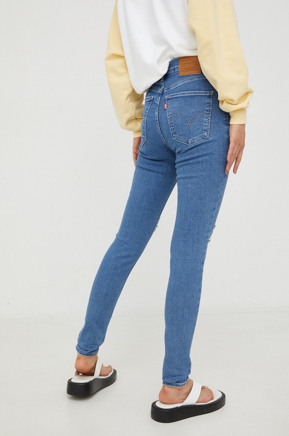 Oblečení Džíny Levi's Mile High Super Skinny 22791.0233 modrá