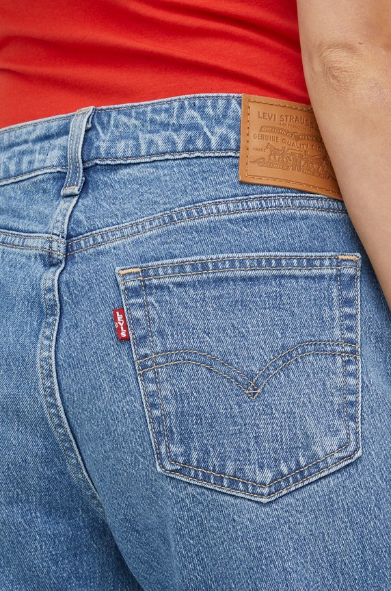 Levi's jeansy LOW PITCH BOOT niebieski A1560.0005