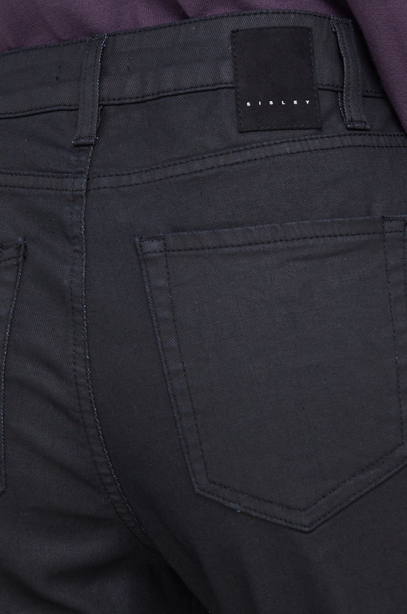 Sisley spodnie czarny 43EHLE010.911