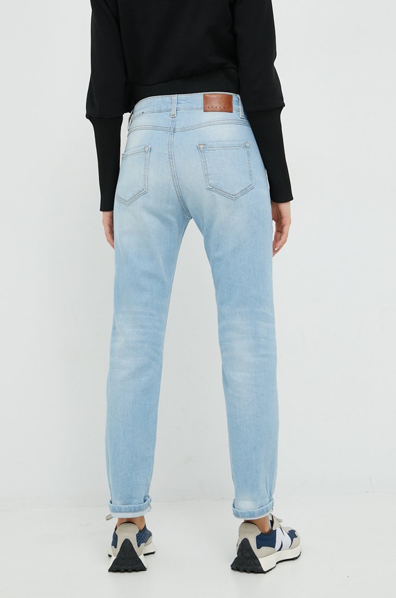 Odzież Sisley jeansy 4XIE576T6.901 niebieski