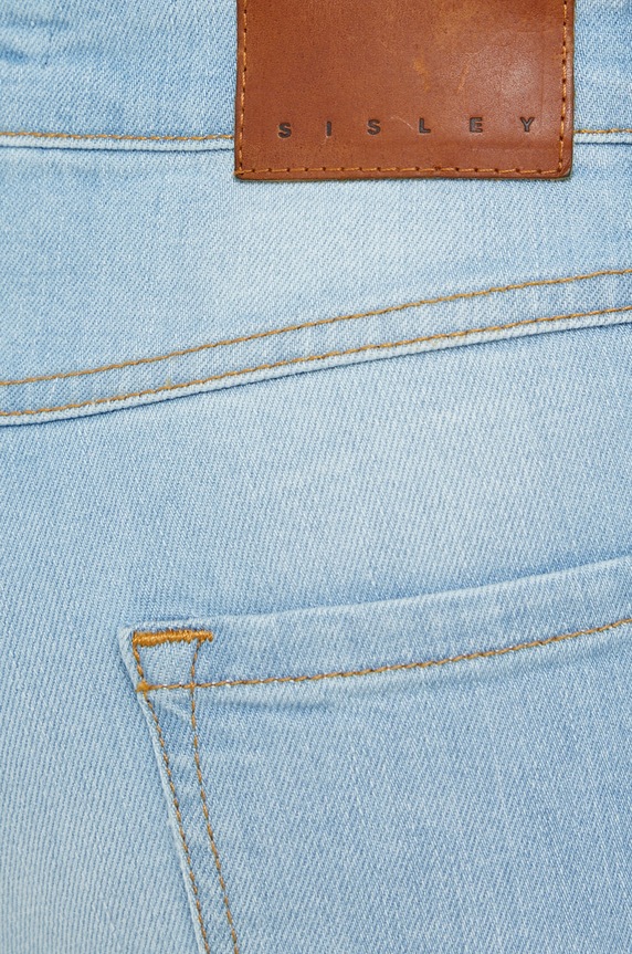 Sisley jeansy niebieski 4XIE576T6.901