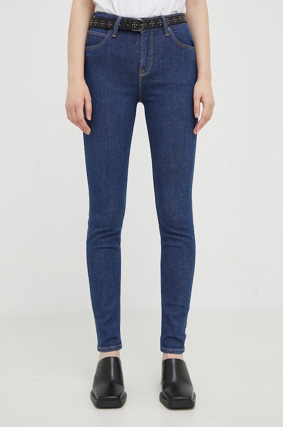 Lee jeansi Scarlett High Dark Hydro L626FAKQ bleumarin AW22
