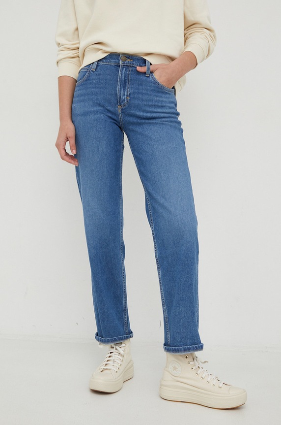 Lee jeansy niebieski L34QBEWE