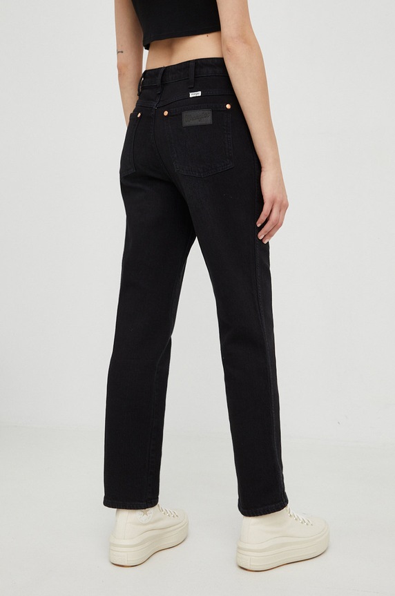 Odzież Wrangler jeansy Wild West Prudence W2H241Z28 czarny