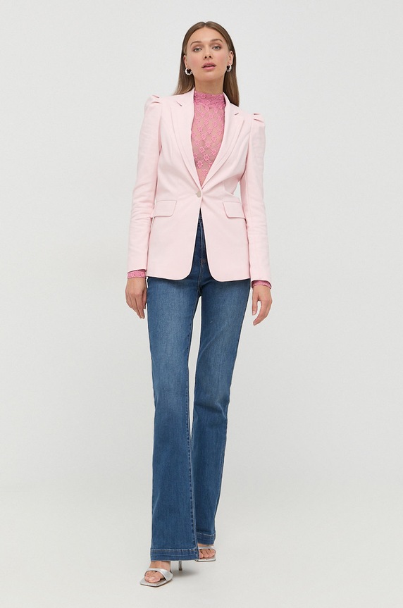 Morgan jeansi PKELY.JEANSTONE albastru SS26