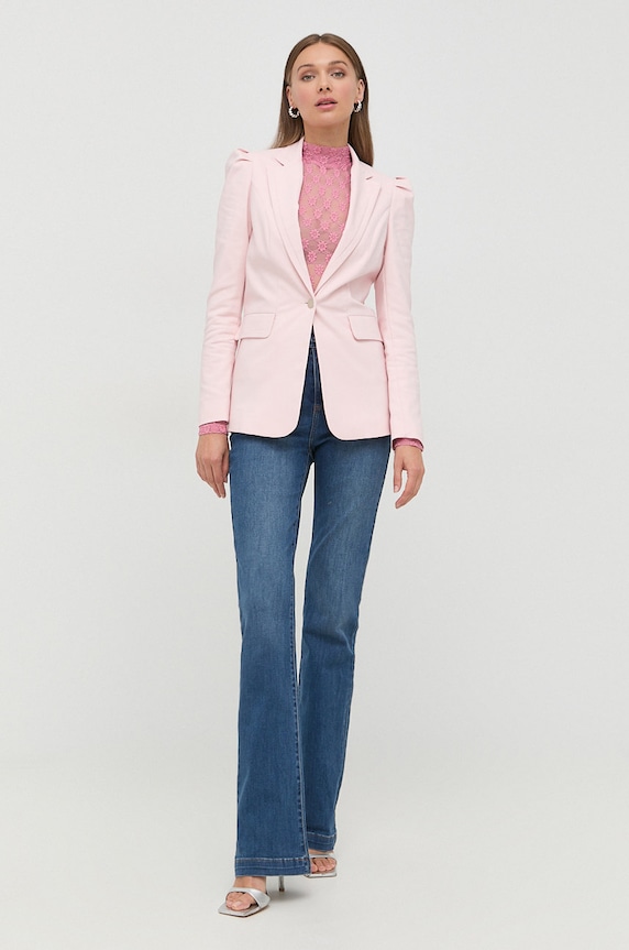 Morgan jeansi PKELY.JEANSTONE albastru SS26