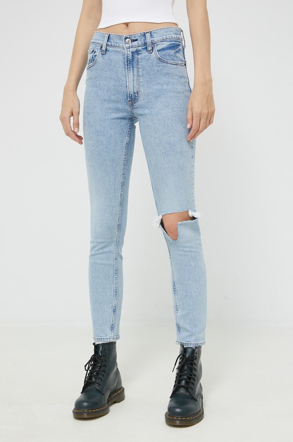 Abercrombie & Fitch farmer KI155.2822.279 kék AW22