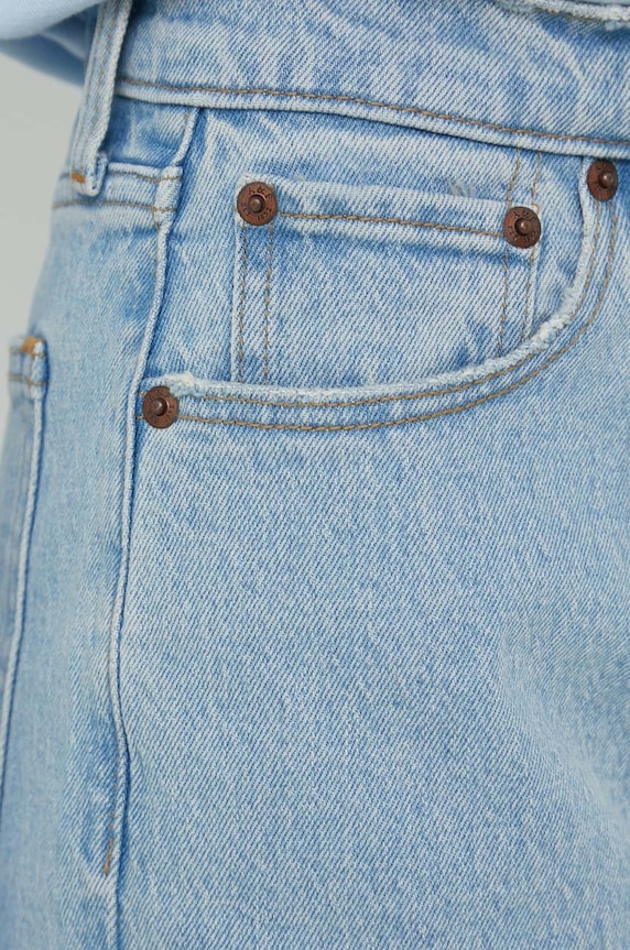 Abercrombie & Fitch jeansy The '80s Mom niebieski KI155.2818.280