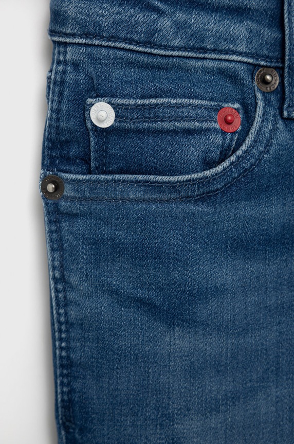 Dievča Detské rifle Tommy Hilfiger KG0KG06597.9BYY modrá