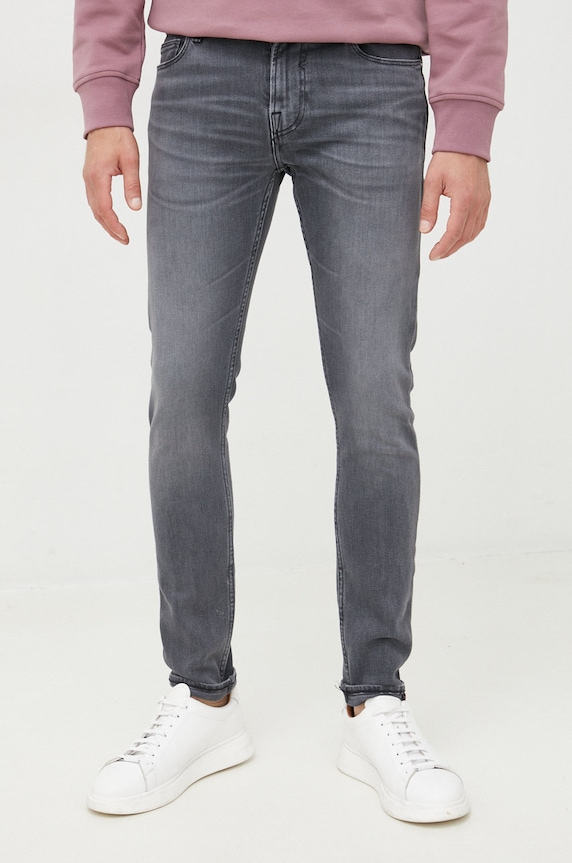 Τζιν παντελόνι Guess γκρί M2YA27.D4Q52