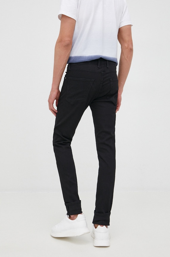 Odzież Pepe Jeans jeansy FINSBURY PM206321XE5.000 czarny