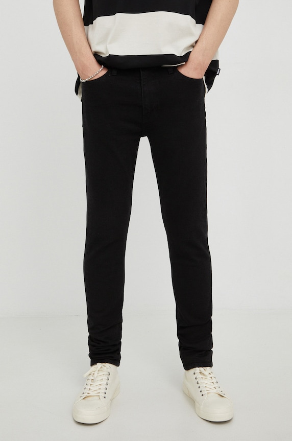 Traperice Levi's 510™ SKINNY crna 05510.1129