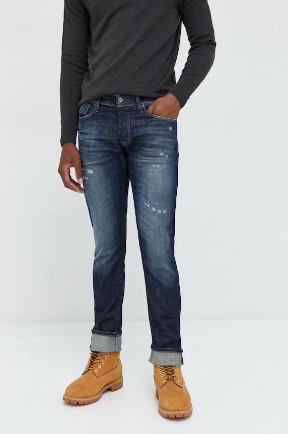 Jack & Jones jeansy granatowy 12217101.BlueDenim