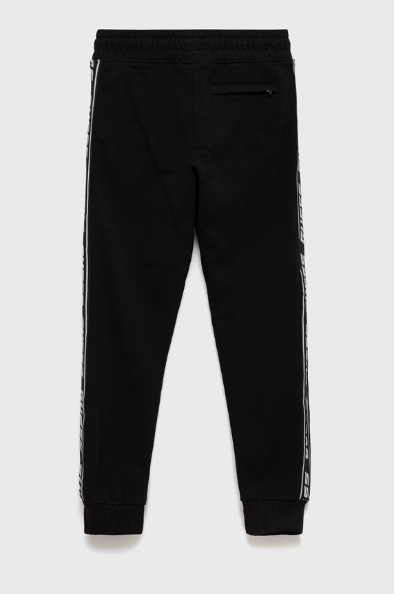 Chłopiec Guess spodnie dresowe dziecięce L2YQ48.K6ZS1 czarny