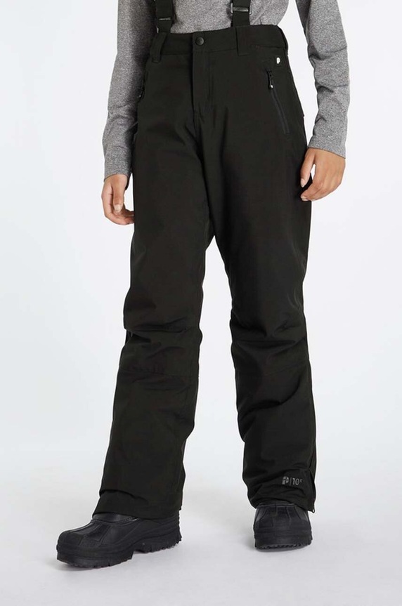 Protest spodnie narciarskie dziecięce tkanina czarny 4810200