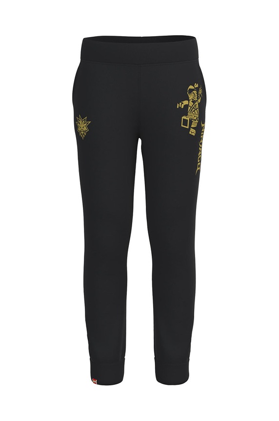 Lego Wear melegítőnadrág dzsörzé fekete 12010624