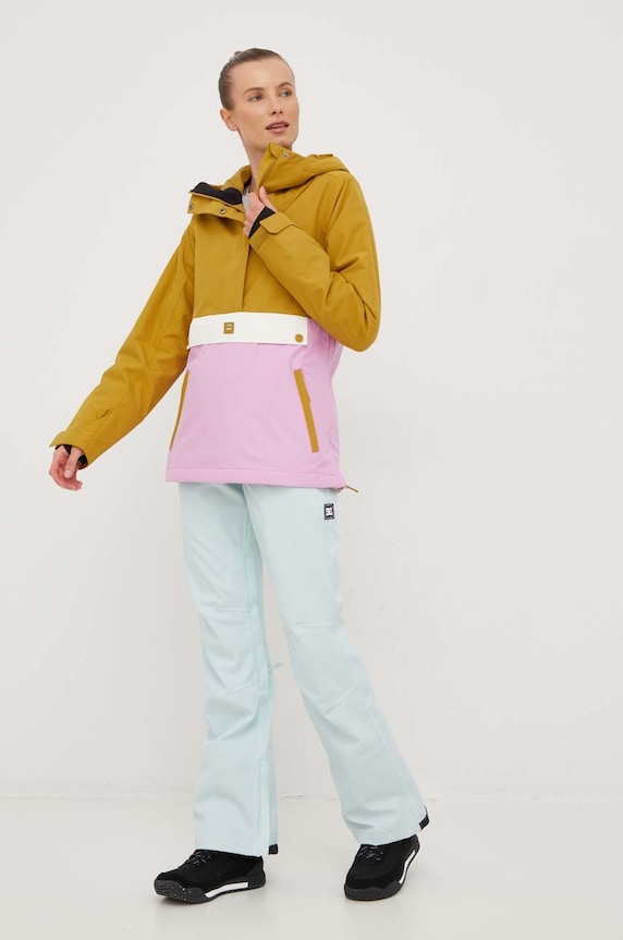 DC pantaloni snowboard Viva ADJTP03017 albastru AW22