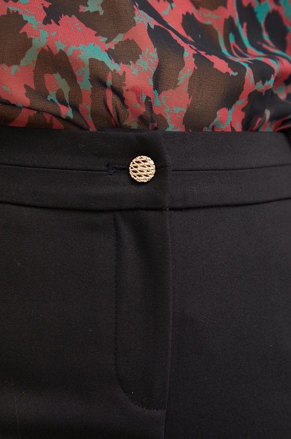 Hlače Morgan PLIME.F crna PLIME.F.NOIR