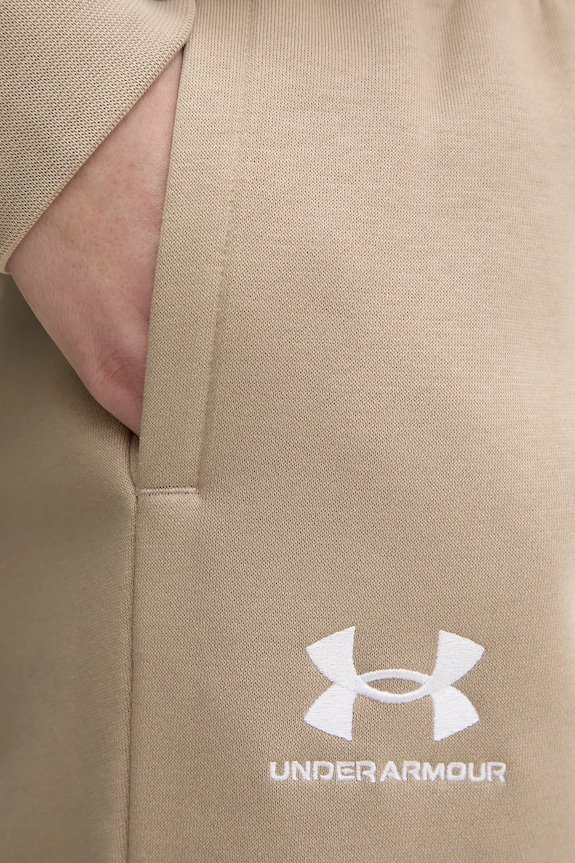 Under Armour spodnie dresowe zielony 1373034