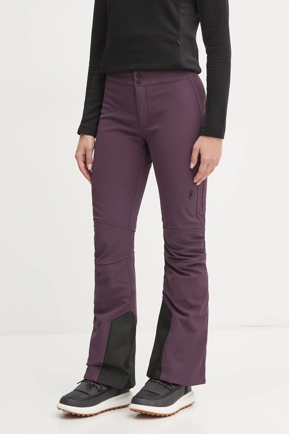 Peak Performance pantaloni Stretch panza violet G78013