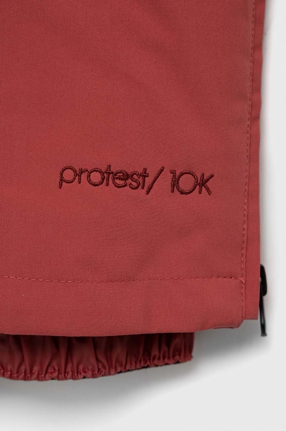 Protest spodnie narciarskie dziecięce różowy 4910400