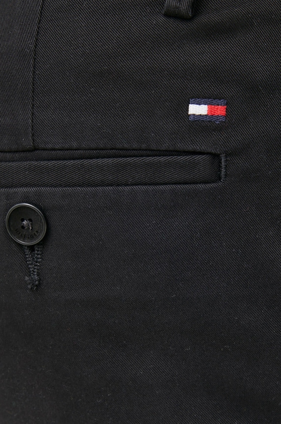 Nohavice Tommy Hilfiger MW0MW26619.9BYY čierna