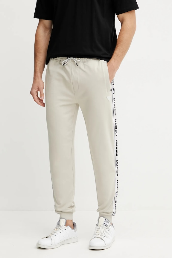 Tepláky Guess s elastanom béžová Z2YB19.K6ZS1