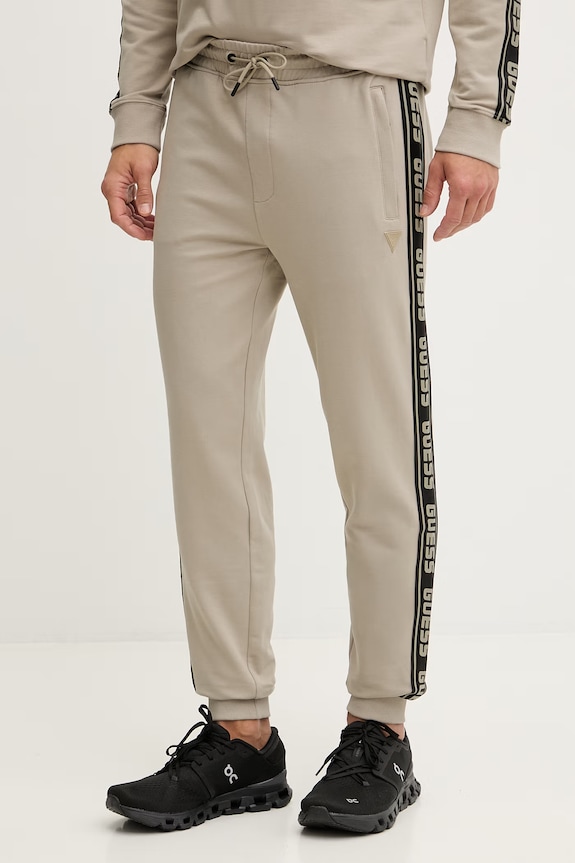 Παντελόνι φόρμας Guess μπεζ Z2YB19.K6ZS1