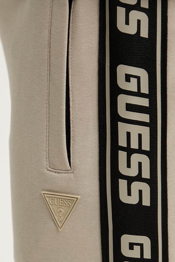 Παντελόνι φόρμας Guess μπεζ Z2YB19.K6ZS1