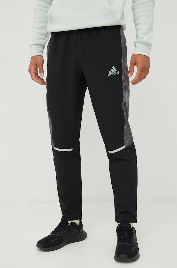 adidas Performance pantaloni de trening panza negru HL3928