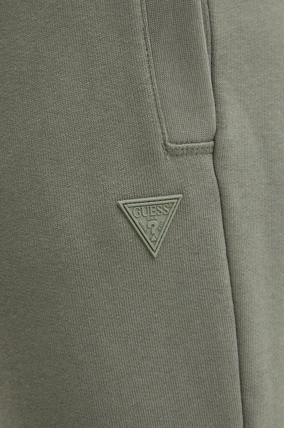 Guess spodnie dresowe zielony Z2YB22.K9V31