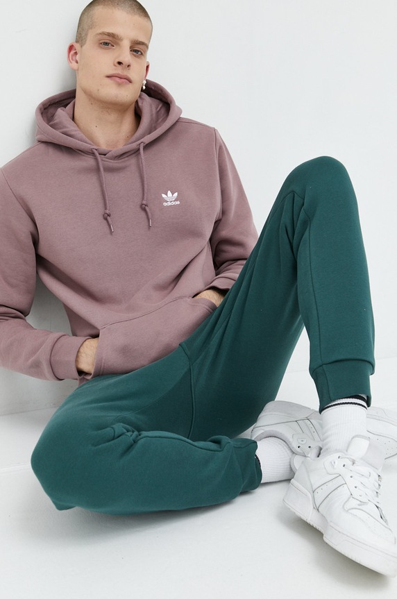 adidas Originals spodnie dresowe HK0106 zielony SS23