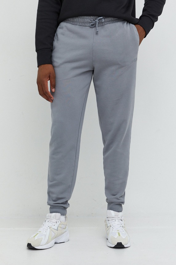 Fila spodnie dresowe dzianina szary FAM0278