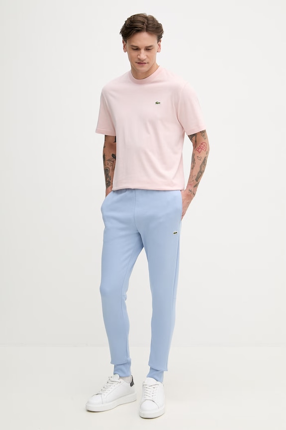 Lacoste sweatpants with cotton Men's XH9624 blue SS26