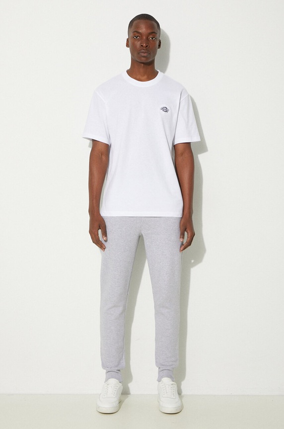 Lacoste teplákové nohavice s bavlnou pánske XH9624 sivá SS26