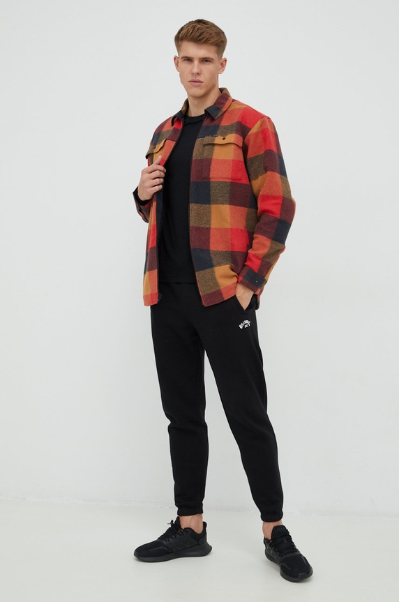 Billabong spodnie dresowe F1PT07BIF2 czarny AW22