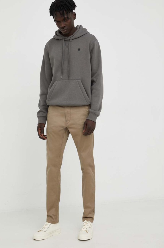 G-Star nadrág elasztánnal zöld D21974.C105