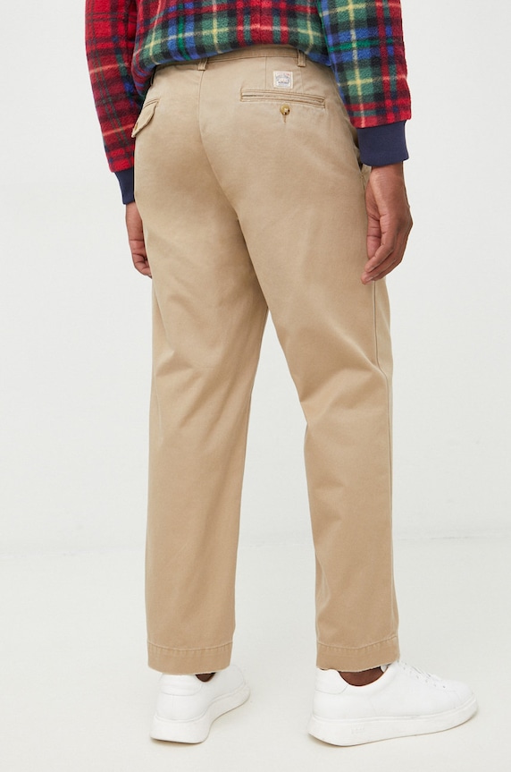 Clothing Polo Ralph Lauren cotton trousers 710850209003 green