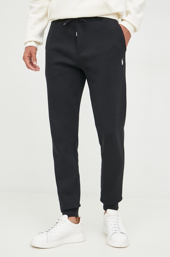 Tepláky Polo Ralph Lauren pletenina čierna 710888283001