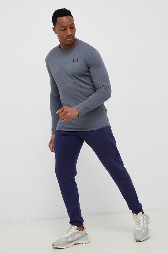 Παντελόνι φόρμας Under Armour 1373882 σκούρο μπλε SS26
