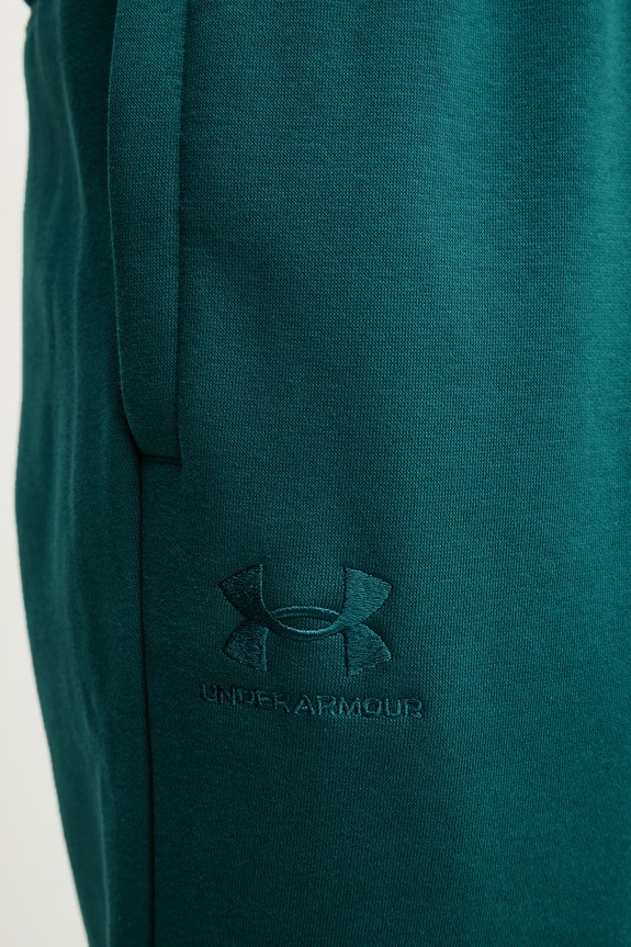 Under Armour παντελόνι επίσημο ανδρικό με βαμβάκι Essential Fleece πράσινο 1373882