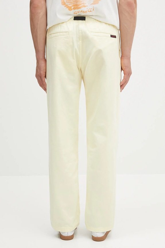 Îmbrăcăminte Gramicci pantaloni de bumbac Gramicci Pant G102.OGT galben