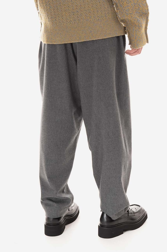 Clothing Marni wool trousers PUMU0017U1.UTW970.00N80 gray